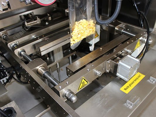 Perfectly sealed snack bag from a VFFS machine
