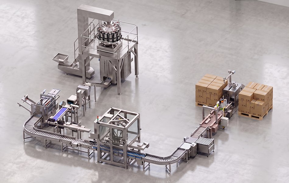 Smart Weigh candy packaging machine line
