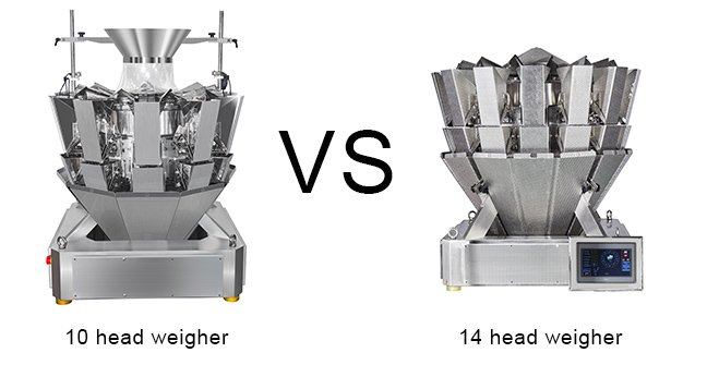 10 head vs 14 head multihead weigher comparison