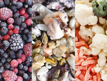 Frozen food packaging